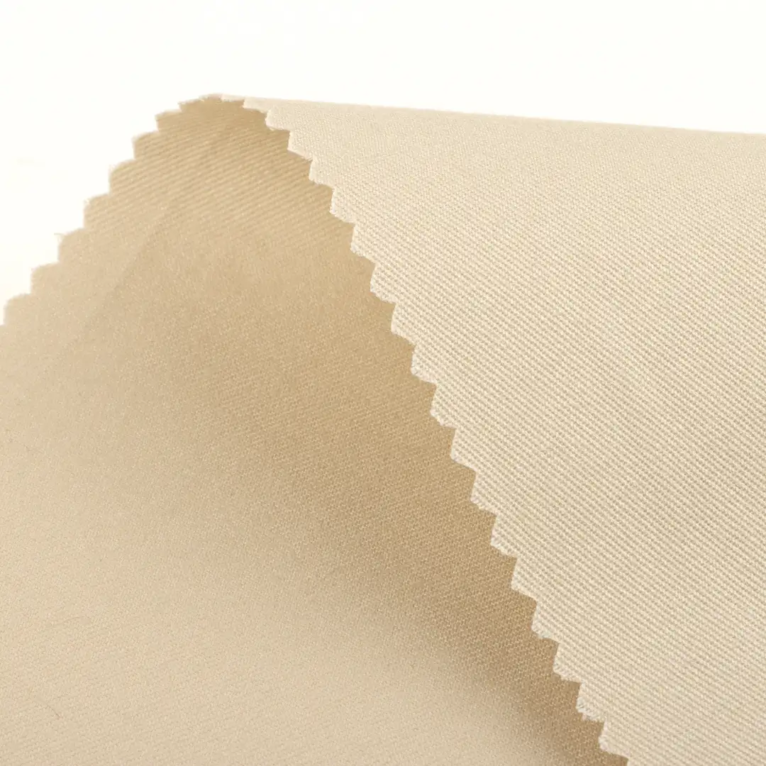 China Fabric for Pants,Jackets,Blazer,Trench Coat Cotton Twill Natural Woven Fabric Cotton Khaki color buy from China wholesaler bulk order at wholesale price free worldwide shipping Alibaba