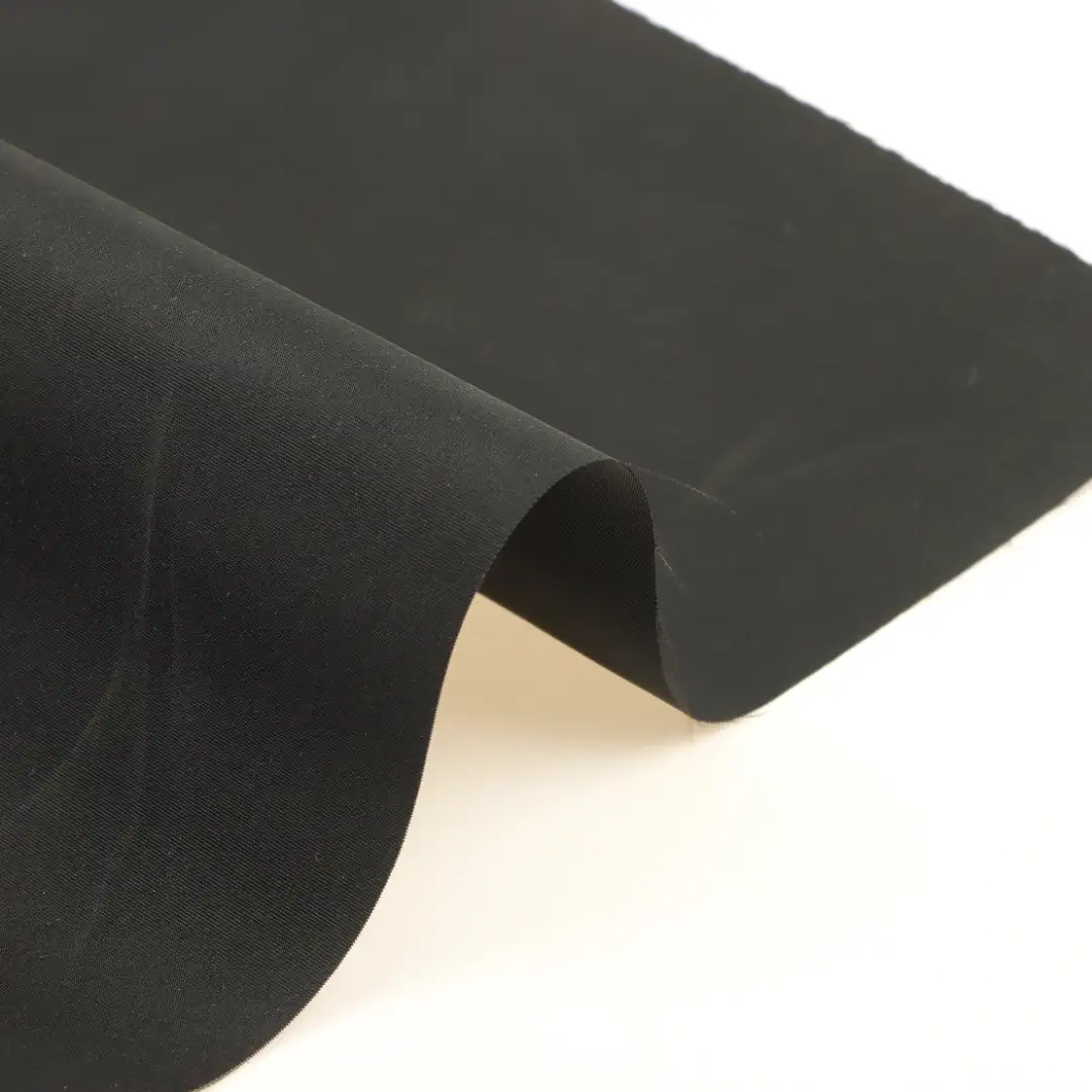 China Fabric for Jackets,Trench Coat,Down Jacket Polyester Imitation Memory Fabric Synthetic Woven Fabric Polyester black color buy from China wholesaler bulk order at wholesale price free worldwide shipping Alibaba