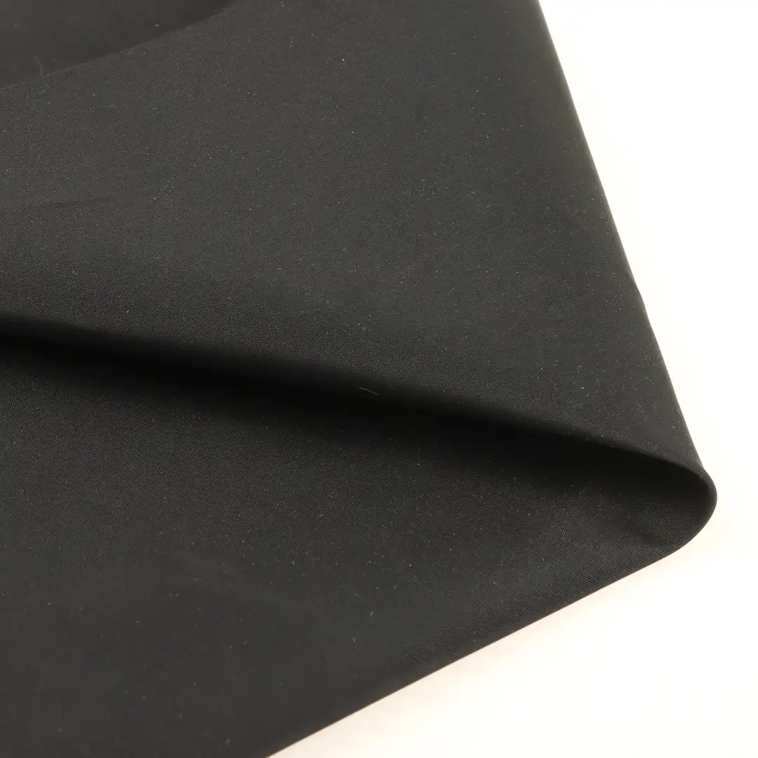 China Fabric for Jackets,Trench Coat,Down Jacket Polyester Imitation Memory Fabric Synthetic Woven Fabric Polyester black color buy from China wholesaler bulk order at wholesale price free worldwide shipping Alibaba