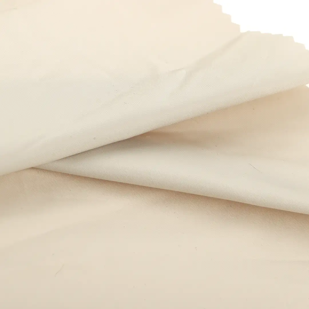 China Fabric for Padded Jacket,Interlining Twill Synthetic Woven Fabric Polyester Khaki color buy from China wholesaler bulk order at wholesale price free worldwide shipping Alibaba