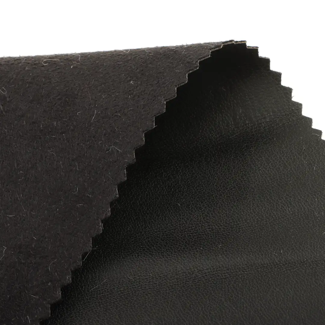 China Fabric for Pants,Jackets,Blazer,Skirt Bonded fabric Bonded fabric Polyurethane (PU) black color buy from China wholesaler bulk order at wholesale price free worldwide shipping Alibaba