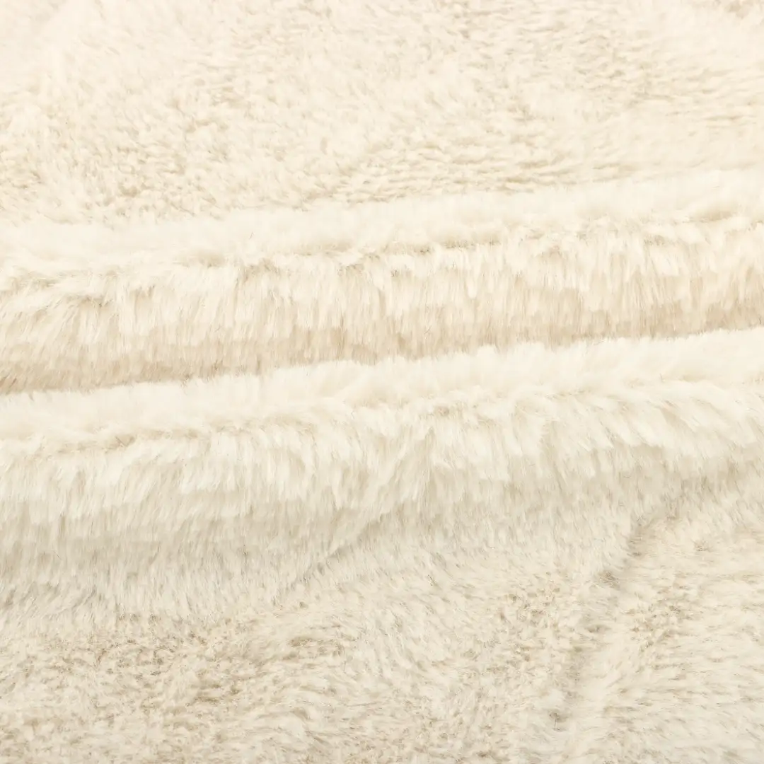 China Fabric for Jackets,Overcoat Fleece Knit Fabric Polyester cream color buy from China wholesaler bulk order at wholesale price free worldwide shipping Alibaba