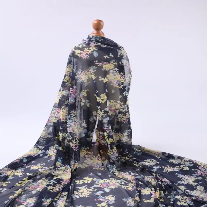 China Fabric for Shirt,Skirt Lace Knit Fabric Spandex Polyester Black color buy from China wholesaler bulk order at wholesale price free worldwide shipping Alibaba