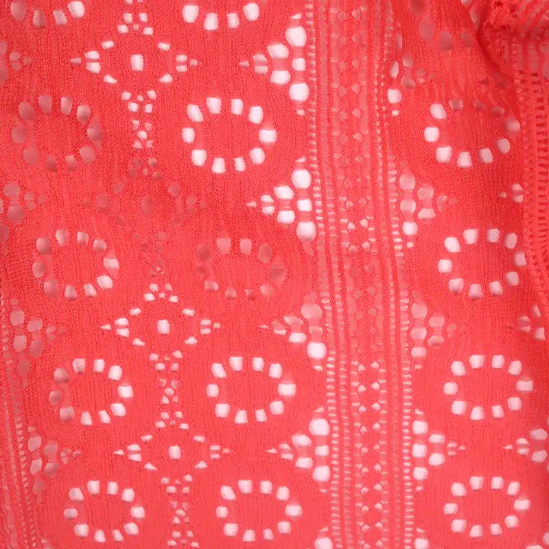 China Fabric for Shirt,T-Shirt,Skirt Lace Knit Fabric Nylon Spandex Salmon color buy from China wholesaler bulk order at wholesale price free worldwide shipping Alibaba