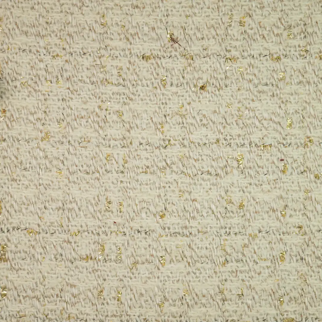 China Fabric for Skirt,Suit Chanel-Style Fabric Woolen Wool Polyester Beige color buy from China wholesaler bulk order at wholesale price free worldwide shipping Alibaba