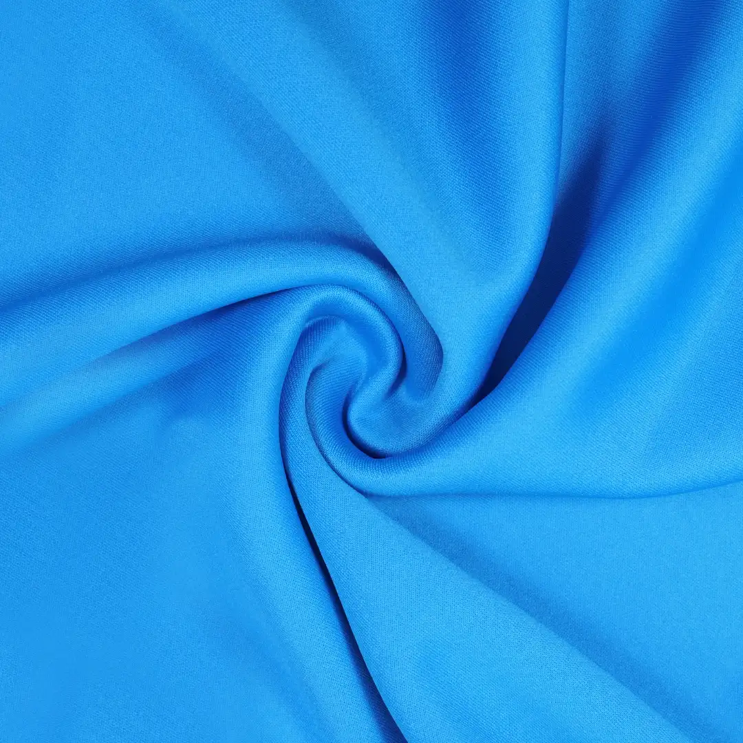 China Fabric for Hoodie  ,Sweatshirt,Over Shirt Scuba Knit Fabric Rayon Polyester Spandex Blue color buy from China wholesaler bulk order at wholesale price free worldwide shipping Alibaba