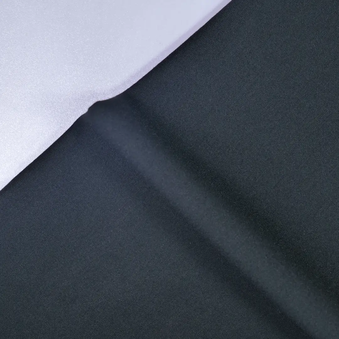 China Fabric for Hoodie  ,Sweatshirt,Over Shirt Scuba Knit Fabric Rayon Nylon Spandex Black color buy from China wholesaler bulk order at wholesale price free worldwide shipping Alibaba