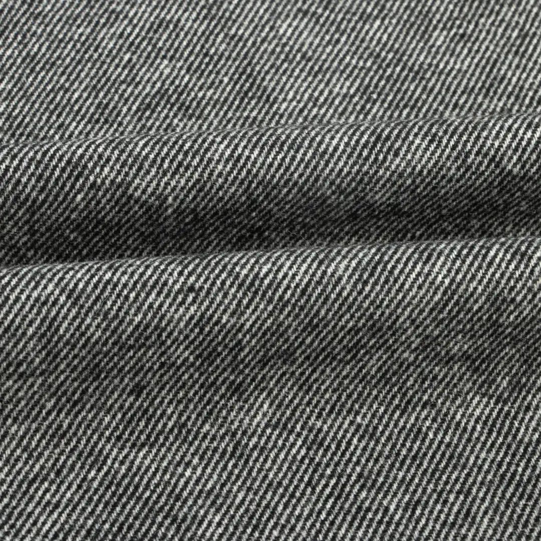 China Fabric for Suit Trouser,Blazer,Overcoat,Skirt ,Waist coat Woolen Twill Woolen Wool Polyester Viscose black-white color buy from China wholesaler bulk order at wholesale price free worldwide shipping Alibaba