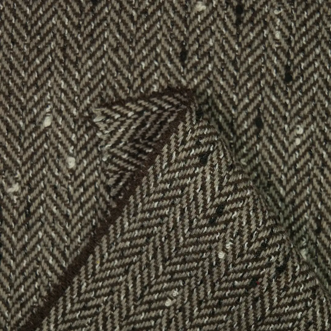 China Fabric for Blazer,Trench Coat,Overcoat Woolen Jacquard Woolen Recycled Polyester Chemical Fiber yarn-dyed color buy from China wholesaler bulk order at wholesale price free worldwide shipping Alibaba