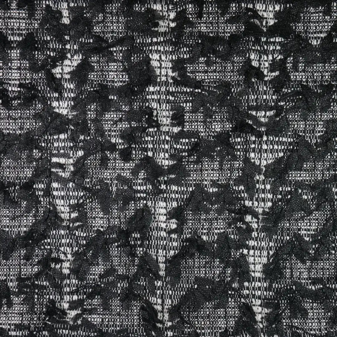 China Fabric for Jackets,Skirt,Uniform Jacquard Synthetic Woven Fabric Polyester black color buy from China wholesaler bulk order at wholesale price free worldwide shipping Alibaba
