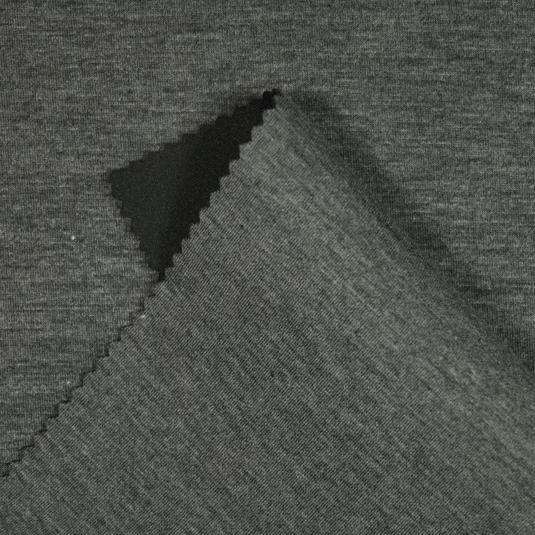China Fabric for Jackets,Hoodie,Sweatshirt Bonded fabric Bonded fabric Polyester Rayon Spandex grey color buy from China wholesaler bulk order at wholesale price free worldwide shipping Alibaba
