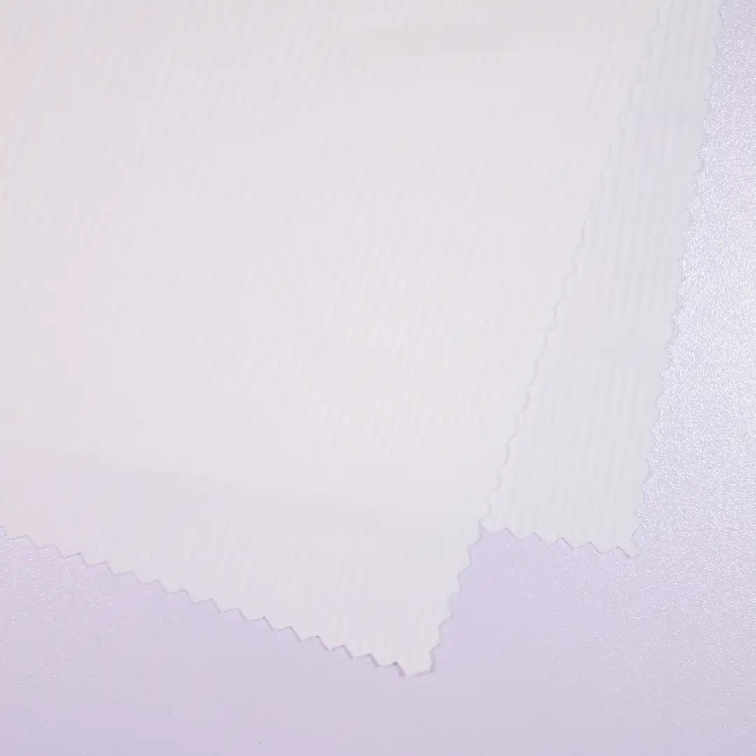 China Fabric for T-Shirt Jacquard Knit Fabric Polyester Spandex white color buy from China wholesaler bulk order at wholesale price free worldwide shipping Alibaba