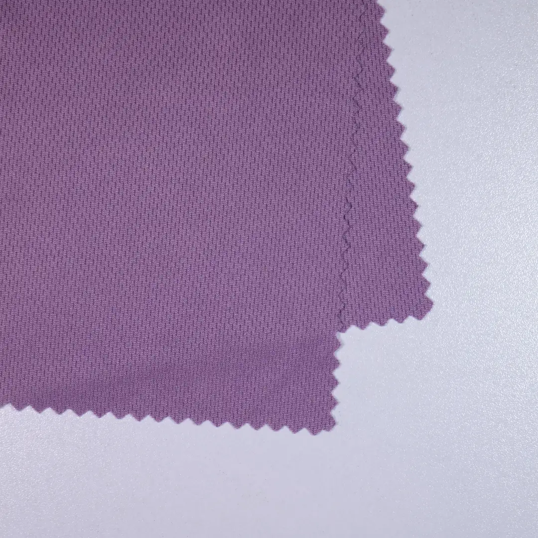 China Fabric for T-Shirt,Polo Shirt Birdeye Mesh Knit Fabric Polyester purple color buy from China wholesaler bulk order at wholesale price free worldwide shipping Alibaba