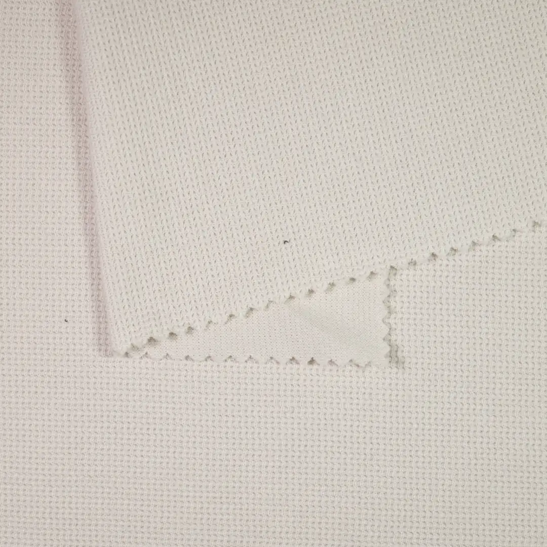 China Fabric for T-Shirt,Polo Shirt Jacquard Knit Fabric Cotton Polyester Spandex Beige color buy from China wholesaler bulk order at wholesale price free worldwide shipping Alibaba