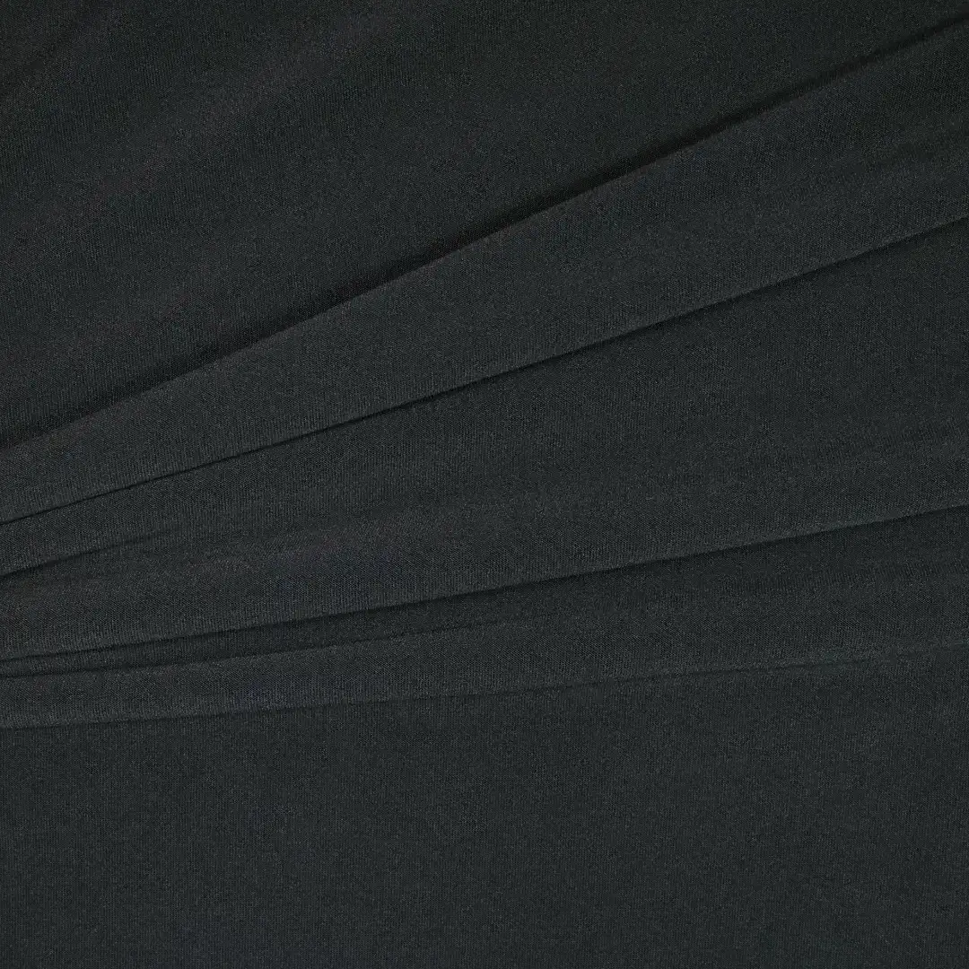 China Fabric for T-Shirt,Polo Shirt Interlock Knit Fabric Polyester Spandex black color buy from China wholesaler bulk order at wholesale price free worldwide shipping Alibaba