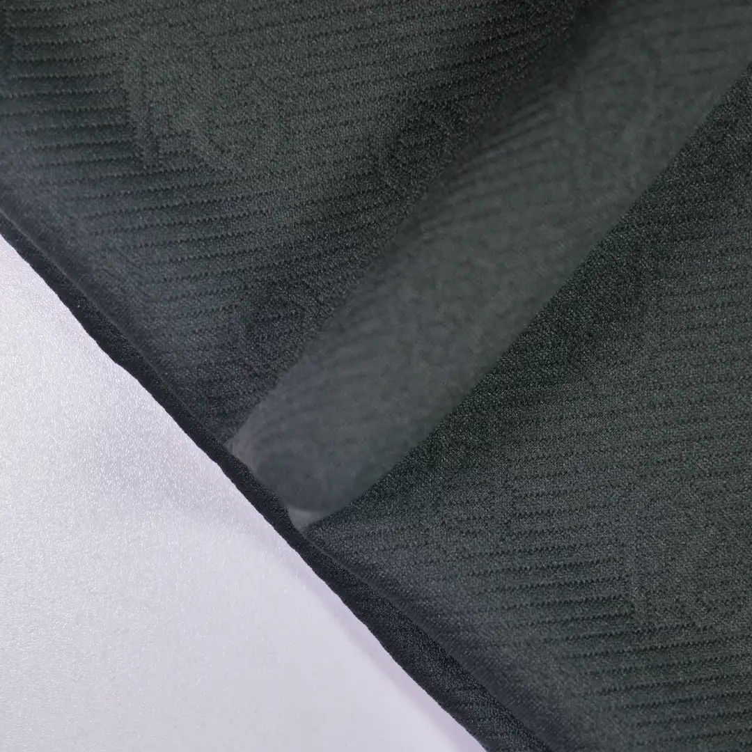 China Fabric for Shirt,Jackets,Open Waistcoat Jacquard Knit Fabric Polyester Spandex black&white color buy from China wholesaler bulk order at wholesale price free worldwide shipping Alibaba