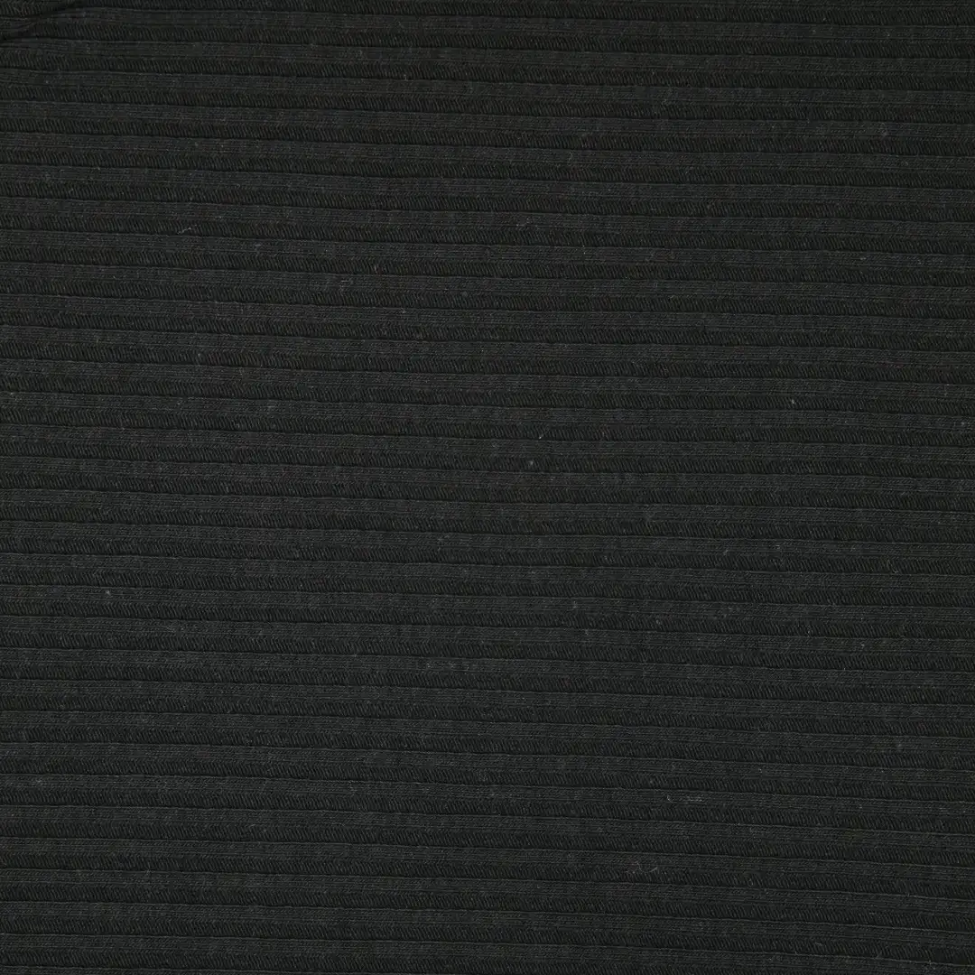 China Fabric for Hoodie,Long Sleeve Base Layer Top,Kids Rounded Cardigan (Sweater) Rib Knit Fabric Polyester Spandex black color buy from China wholesaler bulk order at wholesale price free worldwide shipping Alibaba
