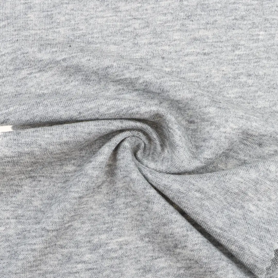 China Fabric for T-Shirt,Polo Shirt,Sweatshirt Rib Knit Fabric Acrylic Modal Wool Elastane melange color buy from China wholesaler bulk order at wholesale price free worldwide shipping Alibaba