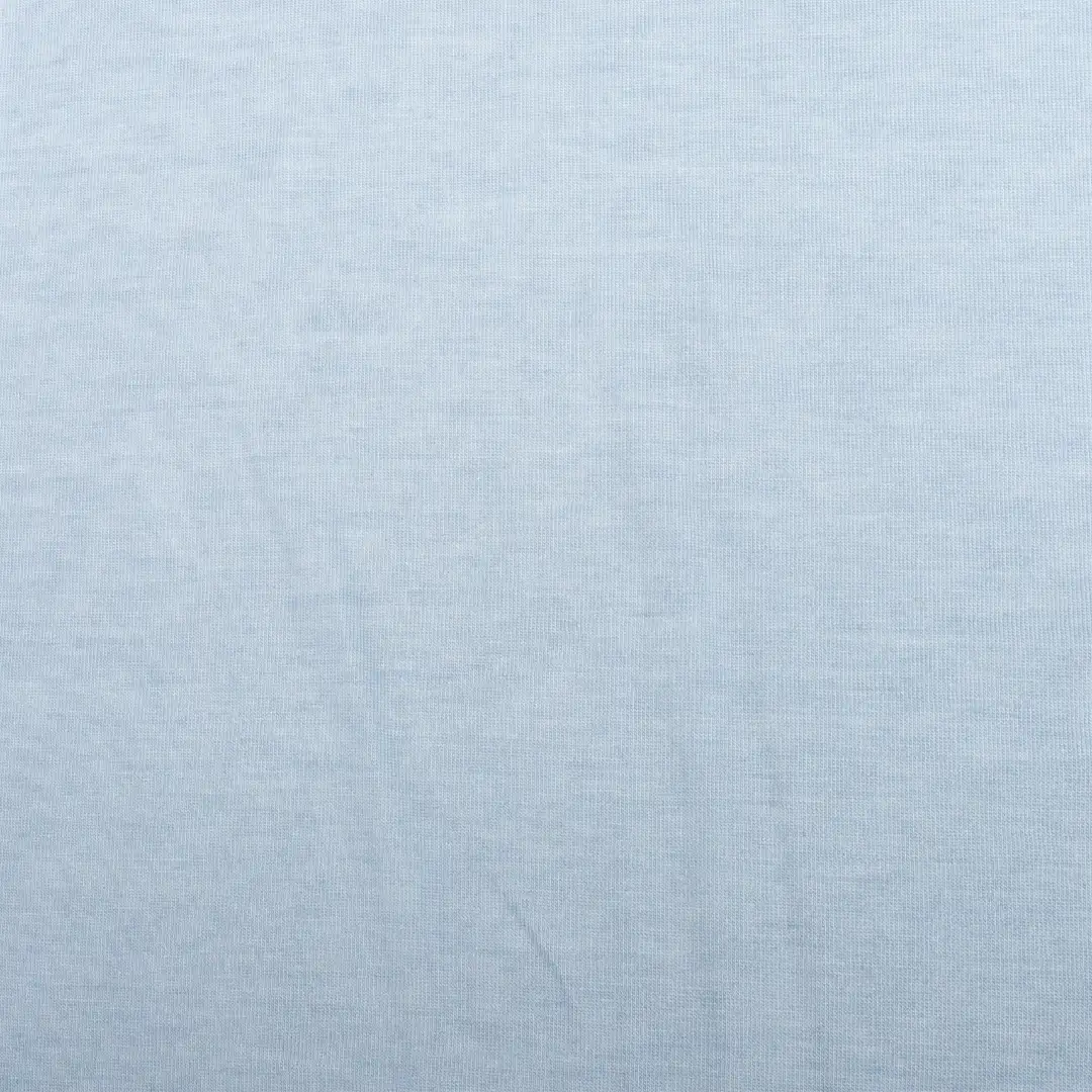 China Fabric for T-Shirt,Polo Shirt,Tank Top Single Jersey Knit Fabric Polyester Wool Elastane light blue color buy from China wholesaler bulk order at wholesale price free worldwide shipping Alibaba