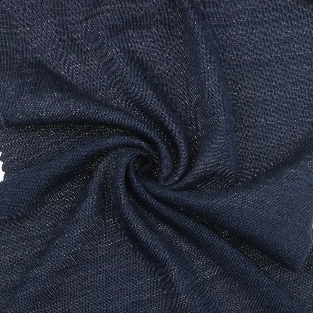 China Fabric for T-Shirt,Polo Shirt,Tank Top Single Jersey Knit Fabric Wool Acrylic navy color buy from China wholesaler bulk order at wholesale price free worldwide shipping Alibaba