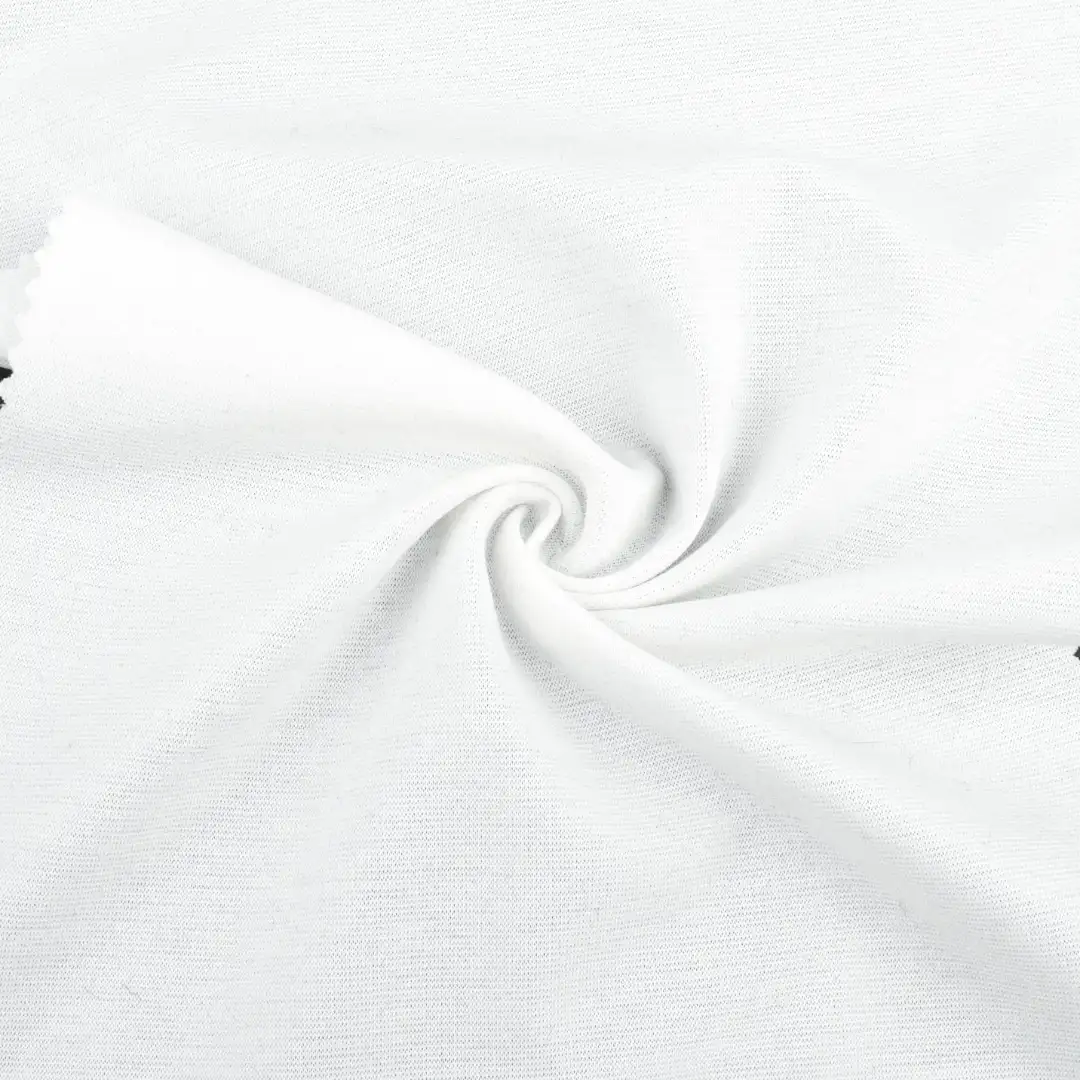 China Fabric for T-Shirt,Polo Shirt,Tank Top Ponte Roma Knit Fabric Tencel Wool Polyamide Elastane white color buy from China wholesaler bulk order at wholesale price free worldwide shipping Alibaba