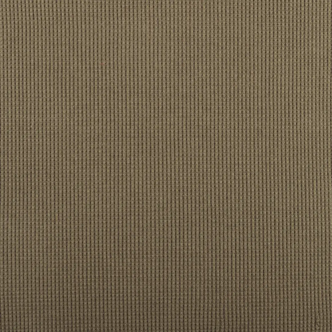 China Fabric for Sweatshirt Waffle Knit Fabric Cotton Wool Elastane olive color buy from China wholesaler bulk order at wholesale price free worldwide shipping Alibaba
