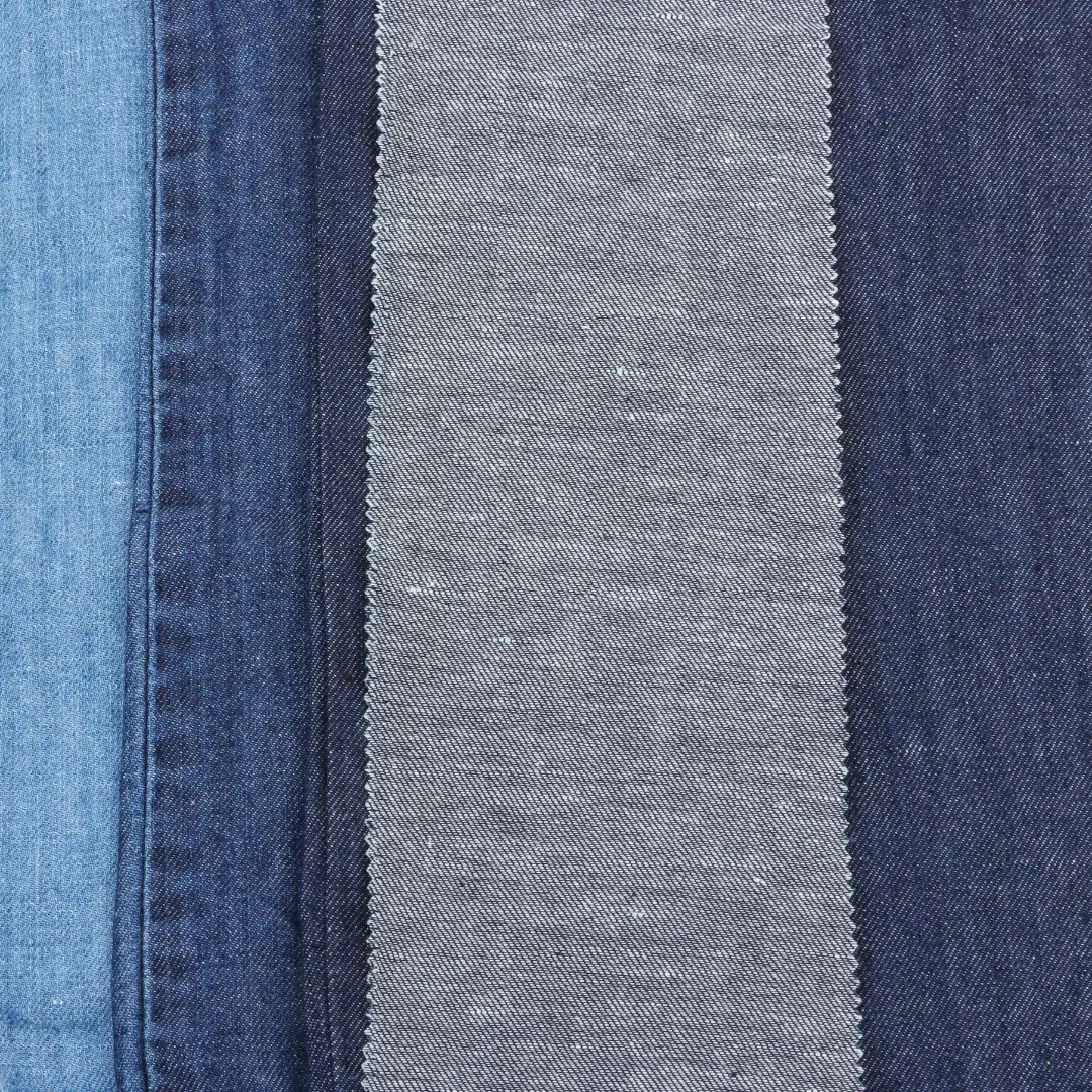 China Fabric for Pants,Denim Jacket Cotton/Linen Denim Denim Linen Organic Cotton indigo color buy from China wholesaler bulk order at wholesale price free worldwide shipping Alibaba