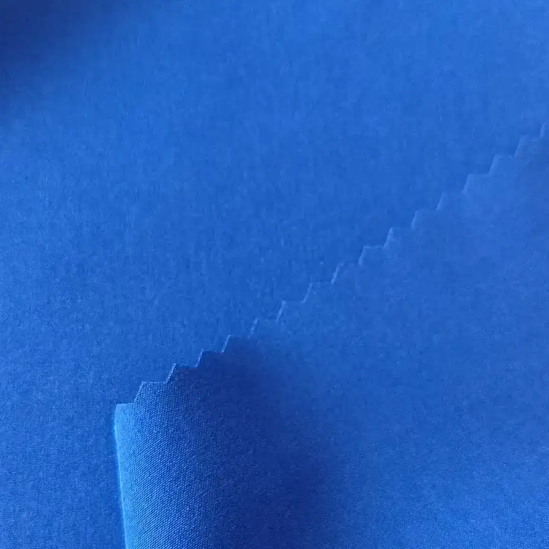 China Fabric for Pants,Shorts,Jogger Four Stretch Polyester Woven Fabric Synthetic Woven Fabric Polyester Elastane royal blue color buy from China wholesaler bulk order at wholesale price free worldwide shipping Alibaba