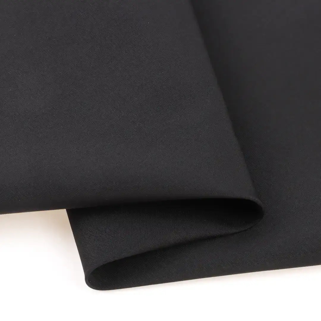 China Fabric for Down Jacket,Padded Jacket Polyester Pongee Synthetic Woven Fabric Polyester Black color buy from China wholesaler bulk order at wholesale price free worldwide shipping Alibaba
