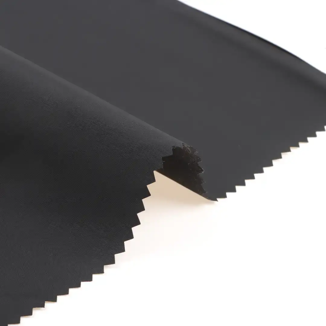 China Fabric for Jackets,Down Jacket,Padded Jacket Polyester Imitation Memory Fabric Synthetic Woven Fabric Polyester Black color buy from China wholesaler bulk order at wholesale price free worldwide shipping Alibaba