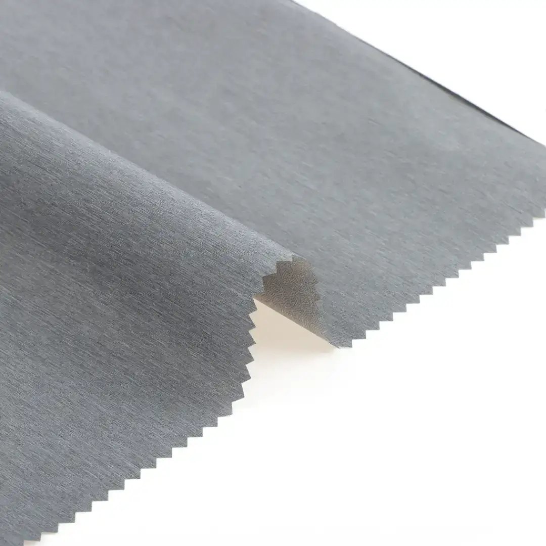 China Fabric for Jackets,Down Jacket,Padded Jacket Polyester Cationic Woven Fabric Synthetic Woven Fabric Polyester heather grey color buy from China wholesaler bulk order at wholesale price free worldwide shipping Alibaba