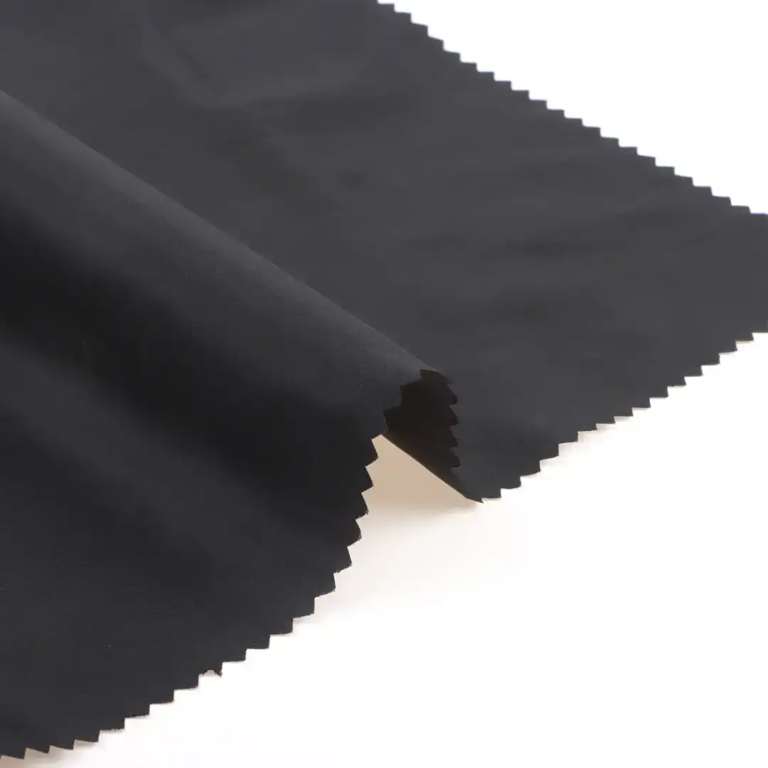 China Fabric for Down Jacket,Padded Jacket Polyester Taffeta Synthetic Woven Fabric Polyester Black color buy from China wholesaler bulk order at wholesale price free worldwide shipping Alibaba