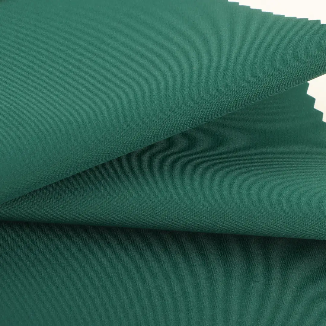 China Fabric for Skirt ,Tracksuits,Slim Fit Straight Casual Trousers Bonded fabric Bonded fabric Polyester green color buy from China wholesaler bulk order at wholesale price free worldwide shipping Alibaba