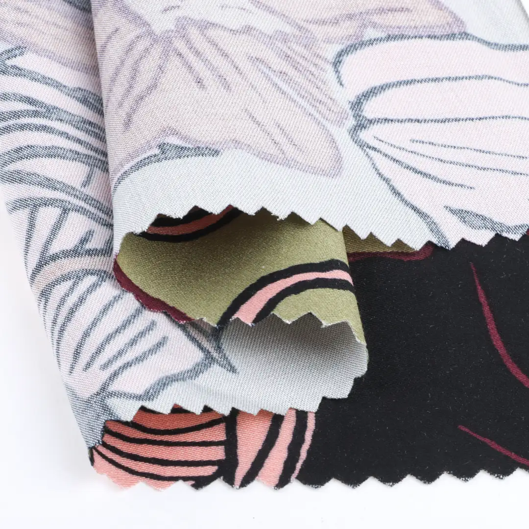 China Fabric for Shirt,Tank Top,Blouse,Skirt Rayon Twill Natural Woven Fabric Viscose printing color buy from China wholesaler bulk order at wholesale price free worldwide shipping Alibaba