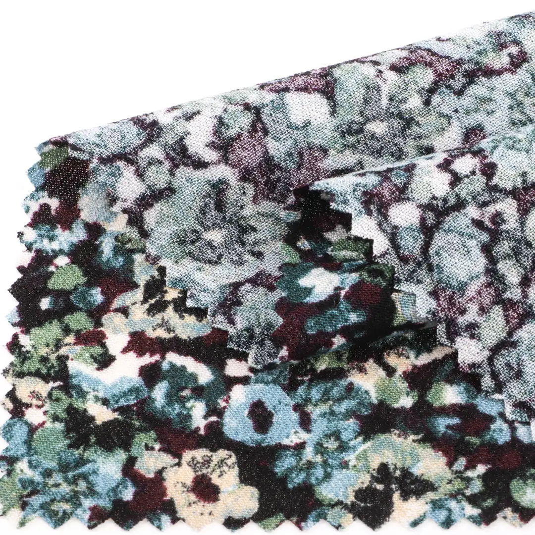 China Fabric for Shirt,Blouse,Crop Top Rayon Crepe Natural Woven Fabric Rayon printing color buy from China wholesaler bulk order at wholesale price free worldwide shipping Alibaba