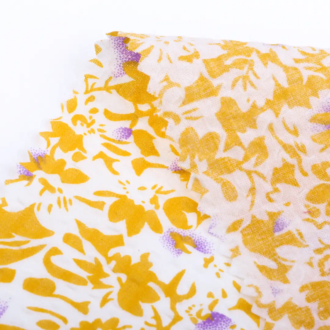 China Fabric for Blouse,Crop Top,Skirt,Dresses (Cardigan Open) ,Skirt  Crepe Natural Woven Fabric Cotton printing color buy from China wholesaler bulk order at wholesale price free worldwide shipping Alibaba