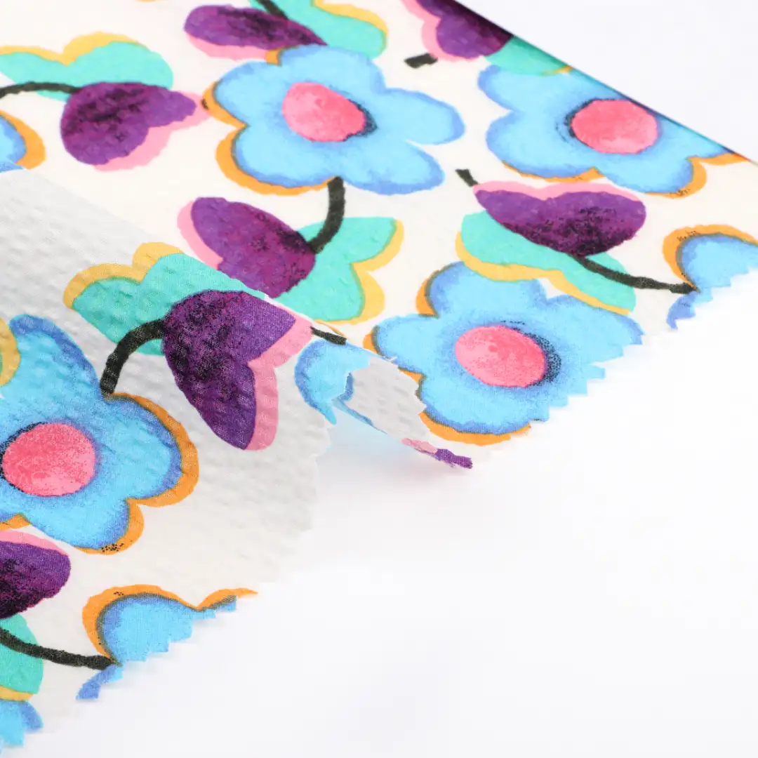 China Fabric for Blouse,Skirt,Dresses (Cardigan Open) ,Skirt ,Loungewear Crepe Natural Woven Fabric Cotton printing color buy from China wholesaler bulk order at wholesale price free worldwide shipping Alibaba