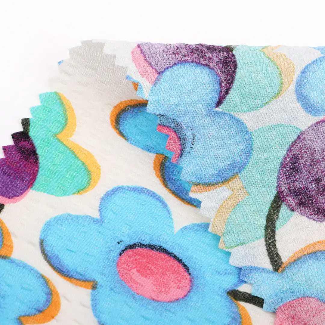 China Fabric for Blouse,Skirt,Dresses (Cardigan Open) ,Skirt ,Loungewear Crepe Natural Woven Fabric Cotton printing color buy from China wholesaler bulk order at wholesale price free worldwide shipping Alibaba