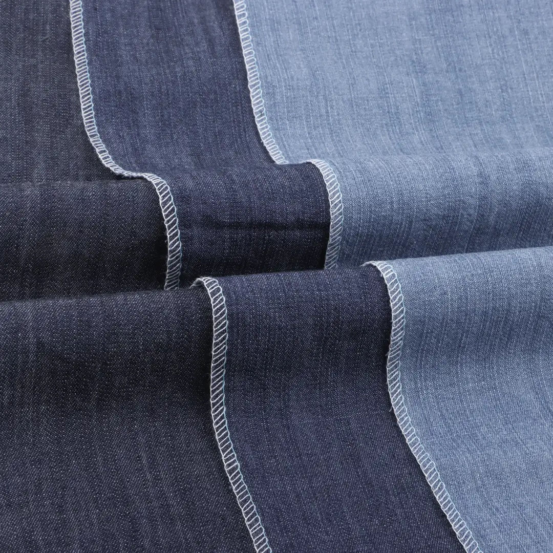 China Fabric for Shirt,Blouse Tencel/Cotton Denim Denim Cotton Lyocell indigo color buy from China wholesaler bulk order at wholesale price free worldwide shipping Alibaba