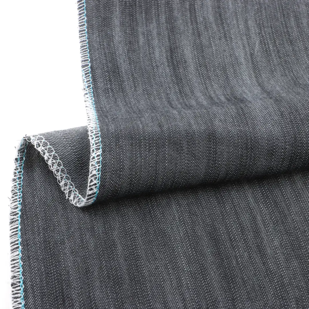 China Fabric for Shirt,Blouse Tencel Denim Denim Lyocell BLACK color buy from China wholesaler bulk order at wholesale price free worldwide shipping Alibaba