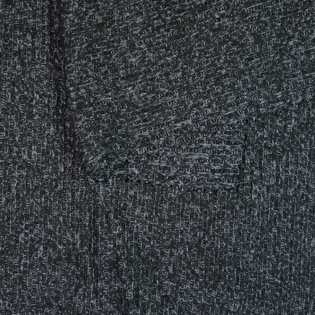 China Fabric for Open Cardigan ,Hoodie   Rib Knit Fabric Rayon Polyester Spandex grey color buy from China wholesaler bulk order at wholesale price free worldwide shipping Alibaba