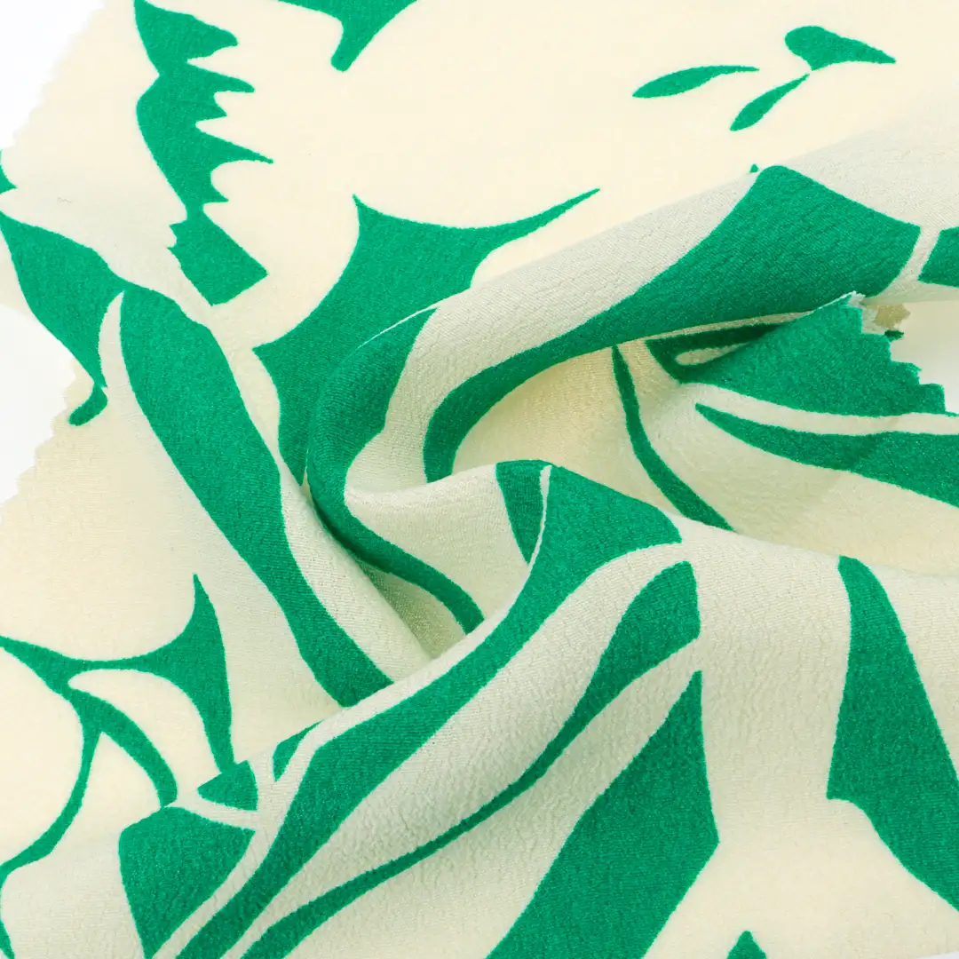 China Fabric for Shirt,Blouse,Crop Top Viscose/Rayon Crepe Natural Woven Fabric Viscose Rayon printing color buy from China wholesaler bulk order at wholesale price free worldwide shipping Alibaba