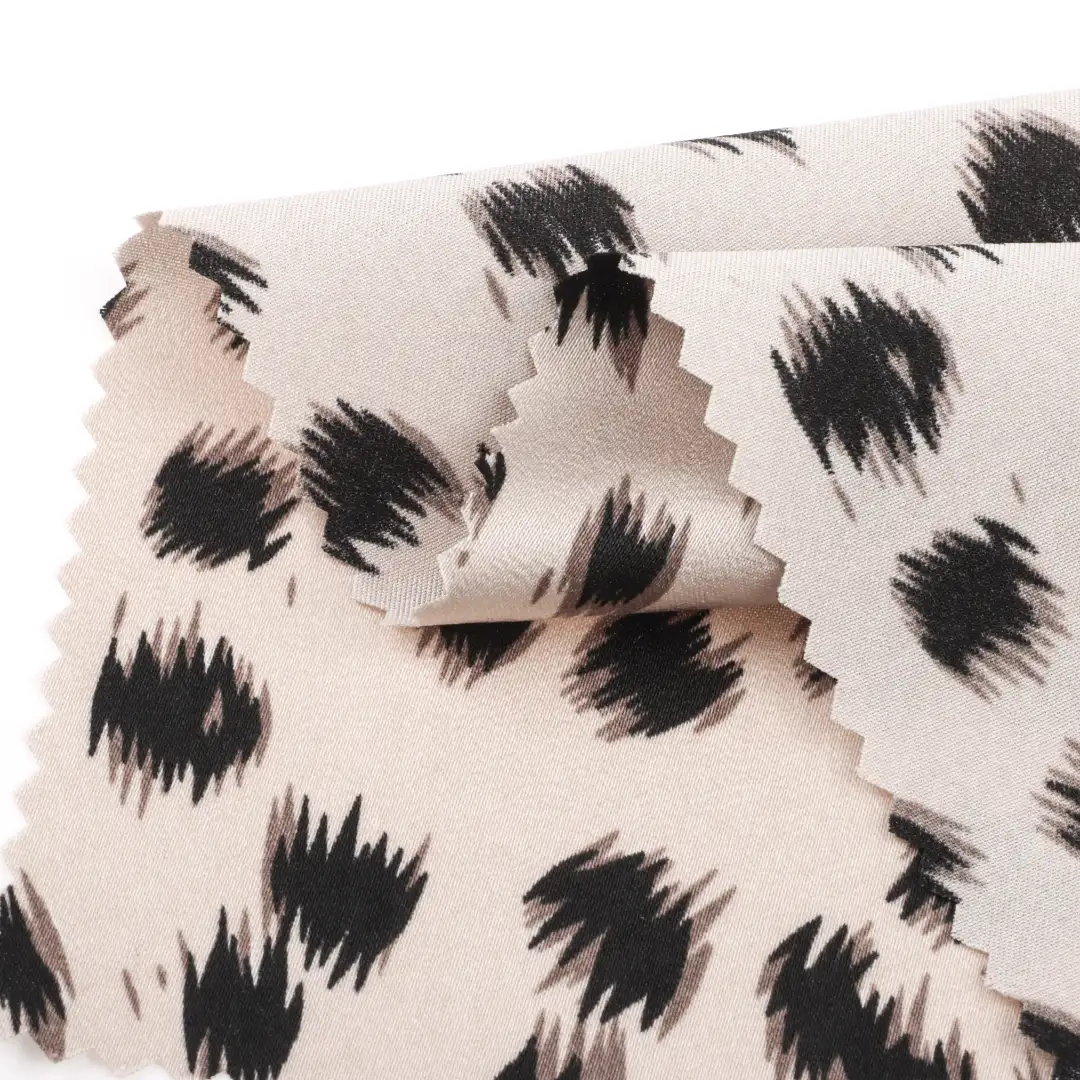 China Fabric for Blouse,Crop Top,Ladies Vest ,Skirt  Polyester Satin Synthetic Woven Fabric Polyester printing color buy from China wholesaler bulk order at wholesale price free worldwide shipping Alibaba