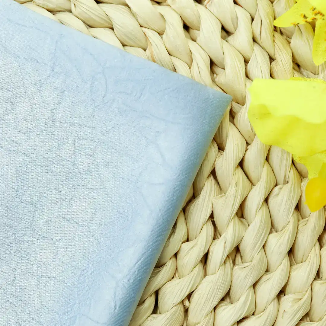 China Fabric for Blouse,Skirt Twill Synthetic Woven Fabric Polyester turquoise color buy from China wholesaler bulk order at wholesale price free worldwide shipping Alibaba