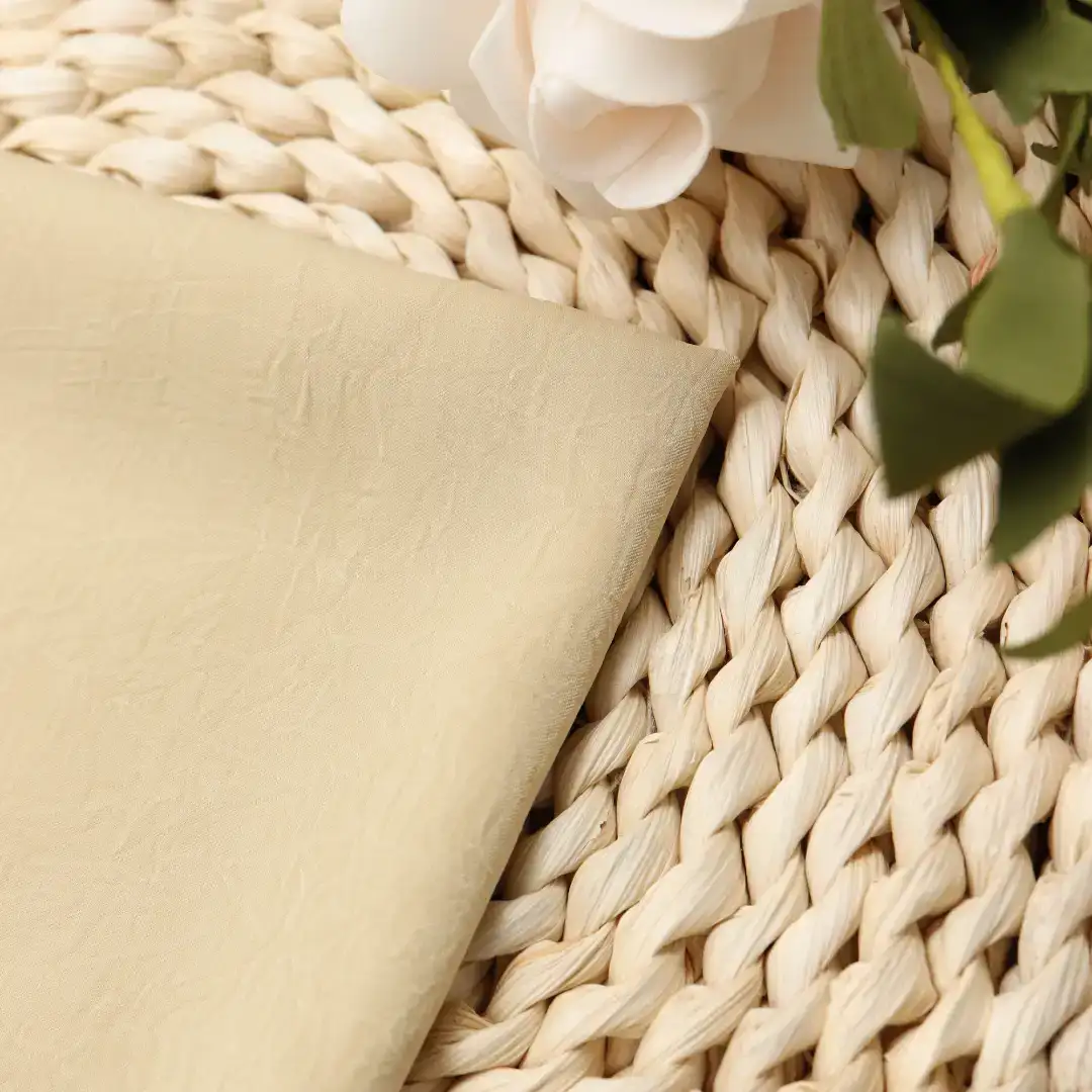 China Fabric for T-Shirt,Blouse,Over Shirt Twill Synthetic Woven Fabric Polyester YELLOW color buy from China wholesaler bulk order at wholesale price free worldwide shipping Alibaba