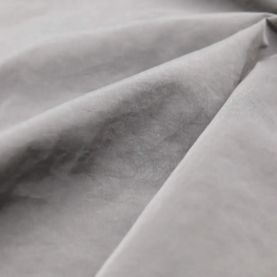 China Fabric for Over Shirt Nylon Crepe Synthetic Woven Fabric Nylon grey color buy from China wholesaler bulk order at wholesale price free worldwide shipping Alibaba