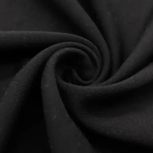 China Fabric for Jackets,Hoodie,Sweatshirt Scuba Knit Fabric Polyester Spandex black color buy from China wholesaler bulk order at wholesale price free worldwide shipping Alibaba