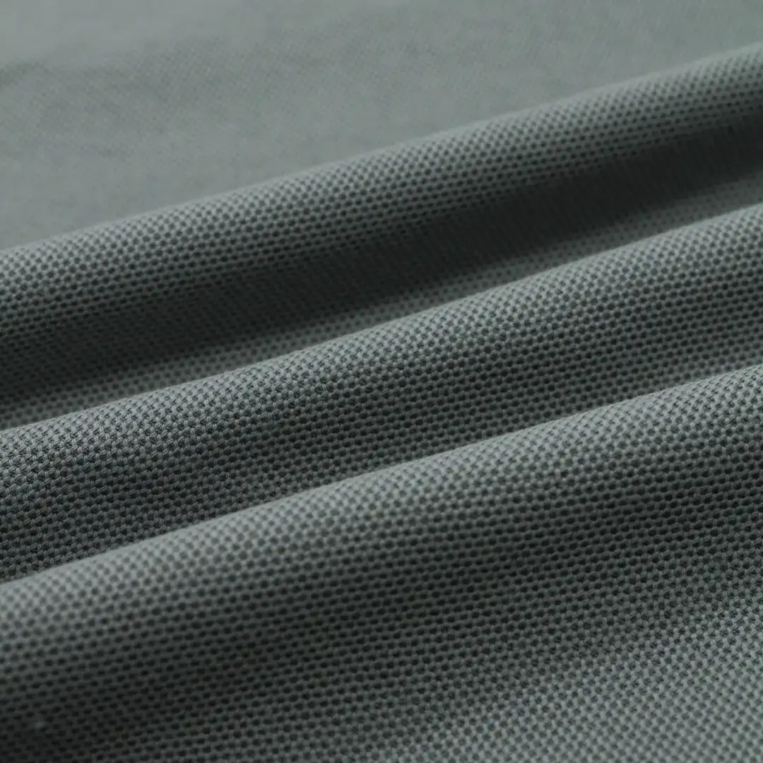 China Fabric for T-Shirt,Polo Shirt,Sports Bras Pique Knit Fabric Cotton Polyester grey color buy from China wholesaler bulk order at wholesale price free worldwide shipping Alibaba