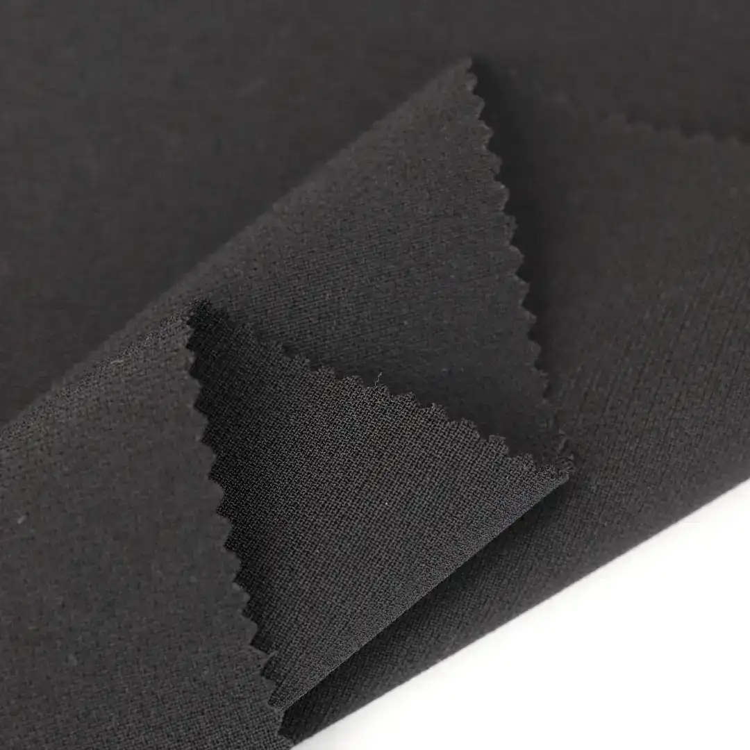 China Fabric for T-Shirt,Polo Shirt Cotton Plain Natural Woven Fabric Polyester Spandex black color buy from China wholesaler bulk order at wholesale price free worldwide shipping Alibaba