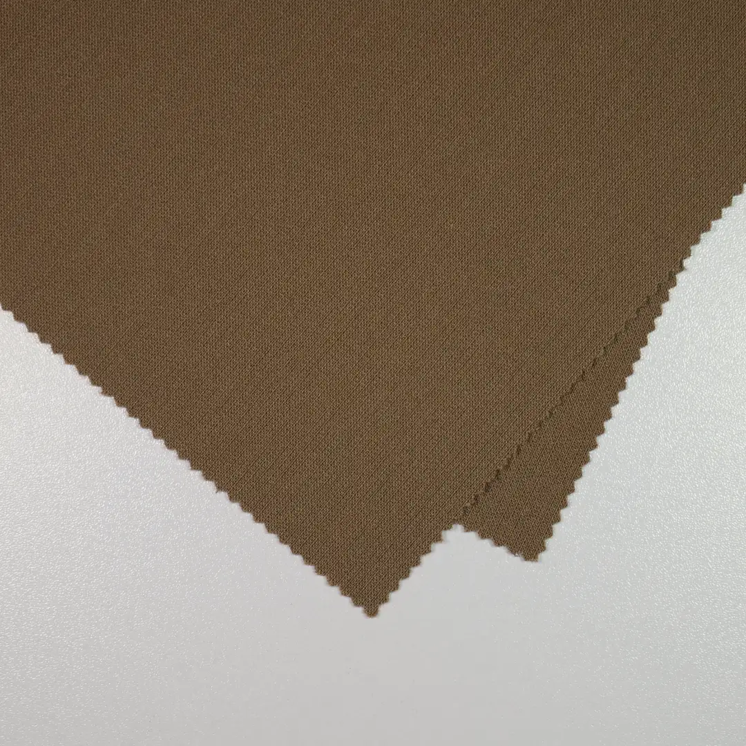 China Fabric for Blazer,Suit Polyester/Rayon Twill Woven Blended Fabric Polyester Rayon Spandex brown color buy from China wholesaler bulk order at wholesale price free worldwide shipping Alibaba